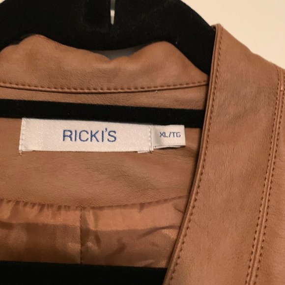 Faux Leather Blazers - Picture 4 of 4